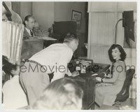 5s787 SECOND CHORUS candid 7.75x9.5 still '40 director Potter filming Paulette Goddard by Morrison!