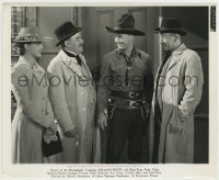 5s788 SECRET OF THE WASTELANDS 8.25x10 still '41 William Boyd as Hopalong Cassidy & others smiling