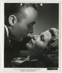 5s852 TALES OF MANHATTAN 8.25x10 still '42 best romantic close up of Rita Hayworth & Charles Boyer!
