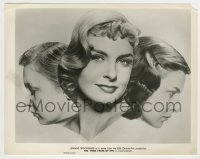 5s872 THREE FACES OF EVE 8x10.25 still '57 great montage showing Joanne Woodward's personalities!