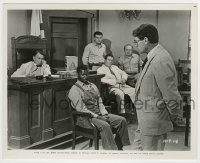 5s883 TO KILL A MOCKINGBIRD 8.25x10.25 still '62 Gregory Peck in court defending Brock Peters!