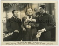 5s884 TOAST OF NEW YORK 8x10.25 still '37 Don Ameche & Jack Oakie watch laughing Edward Arnold!