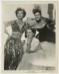 5s971 WOMEN 8x10.25 still R47 great portrait of Joan Crawford, Norma Shearer & Rosalind Russell!