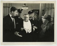 5s981 YOU CAN'T TAKE IT WITH YOU 8.25x10 still '38 Stewart & Arnold in jail by Lippman, Capra!