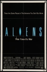 5t028 ALIENS 1sh '86 there are some places in the universe you don't go alone!
