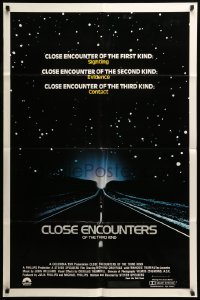 5t174 CLOSE ENCOUNTERS OF THE THIRD KIND int'l 1sh '77 Steven Spielberg sci-fi classic!