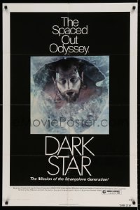 5t217 DARK STAR 1sh '75 John Carpenter & Dan O'Bannon, the spaced out odyssey!