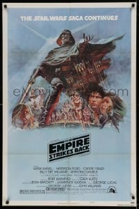 5t273 EMPIRE STRIKES BACK style B NSS style 1sh '80 George Lucas classic, art by Tom Jung!