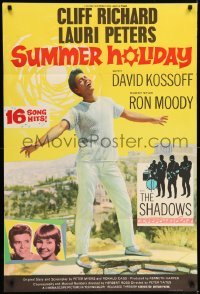 5t846 SUMMER HOLIDAY English 1sh '63 Cliff Richard, Lauri Peters, The Shadows!