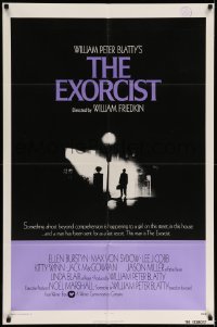 5t285 EXORCIST int'l 1sh '74 William Friedkin horror classic, William Peter Blatty!