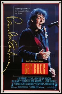 5t342 GET BACK 1sh '91 former Beatle Paul McCartney on a magical tour!