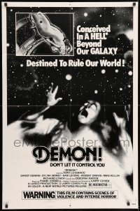 5t354 GOD TOLD ME TO 1sh '76 Larry Cohen satanic sci-fi, it will give you nightmares forever!