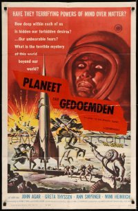 5t472 JOURNEY TO THE SEVENTH PLANET 1sh '61 they have terrifying powers of mind over matter!