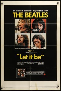 5t507 LET IT BE 1sh '70 The Beatles, John Lennon, Paul McCartney, Ringo Starr, George Harrison!