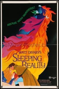 5t796 SLEEPING BEAUTY style A 1sh R79 Walt Disney cartoon fairy tale fantasy classic!