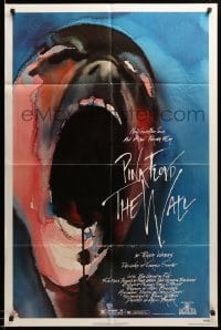 5t944 WALL 1sh '82 Pink Floyd, Roger Waters, classic Gerald Scarfe rock & roll artwork!