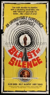 5w302 BLAST OF SILENCE 3sh '61 calculating hired killer stalks his victim with a silenced gun!