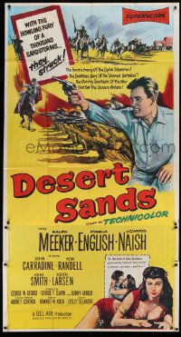 5w402 DESERT SANDS 3sh '55 with the howling fury of a thousand sandstorms, they struck!