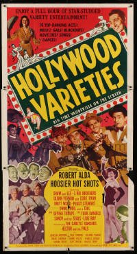 5w535 HOLLYWOOD VARIETIES 3sh '50 Big Time Vaudeville with 14 top ranking acts!