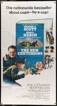 5w696 NEW CENTURIONS 3sh '72 George Scott, Stacy Keach, a story about cops written by a cop