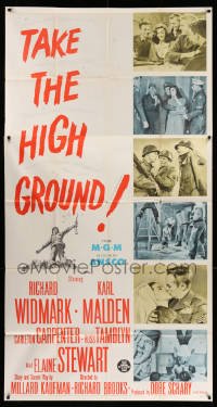 5w902 TAKE THE HIGH GROUND 3sh '53 Korean War soldiers Richard Widmark & Karl Malden!