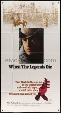 5w968 WHEN THE LEGENDS DIE int'l 3sh '72 Frederic Forrest came from wilderness & hasn't been tamed!