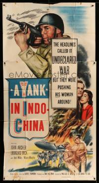 5w990 YANK IN INDO-CHINA 3sh '52 John Archer, Douglas Dick, they couldn't push this Yank around!