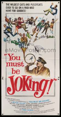 5w995 YOU MUST BE JOKING 3sh '65 Michael Winner, English, It's a mad-mad whirl of a hunt!