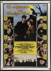 5w134 HOUND OF THE BASKERVILLES Italian 1p '78 Peter Cook as Sherlock, Dudley Moore as Watson!