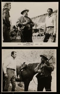 5x887 BIG COUNTRY 2 from 7.5x9.5 to 8x10 stills '58 Gregory Peck, Chuck Connors, Burl Ives!