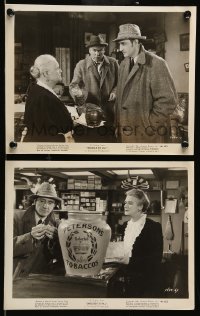 5x902 DRESSED TO KILL 2 8x10 stills '46 Basil Rathbone as Sherlock Holmes, Nigel Bruce as Watson!