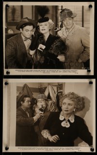 5x916 HARD BOILED MAHONEY 2 8x10 stills '47 great images of wacky Leo Gorcey, Bowery Boys!
