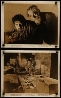 5x918 HOUSE OF FRANKENSTEIN 2 8x10 stills '44 great images of Boris Karloff & J. Carroll Naish!