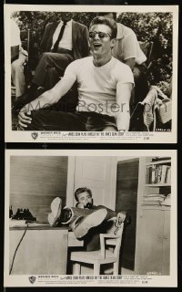 5x925 JAMES DEAN STORY 2 8x10 stills '57 cool images of the acting legend!