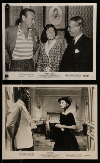 5x936 LOVE IN THE AFTERNOON 2 8x10 stills R61 Gary Cooper, Audrey Hepburn, Maurice Chevalier!