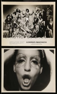 5x937 LUMINOUS PROCURESS 2 8x10 stills '71 Steven Arnold transvestite drag queen fantasy!