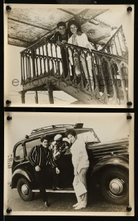 5x963 PAUL ANKA 2 8x10 stills '60s great images posing with Linda Scott on stairs and near car!