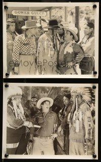 5x973 RIDE 'EM COWBOY 2 8x10 stills '42 cowboys Bud Abbott & Lou Costello, native Americans!