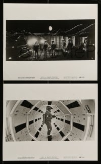 5x771 2001: A SPACE ODYSSEY 3 Cinerama 8x10 stills '68 Kubrick, Gary Lockwood & Keir Dullea!