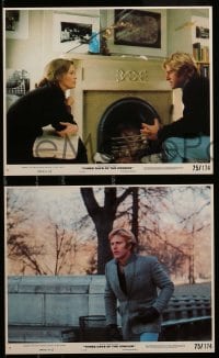 5x100 3 DAYS OF THE CONDOR 4 8x10 mini LCs '75 all images with Robert Redford, one with gun!