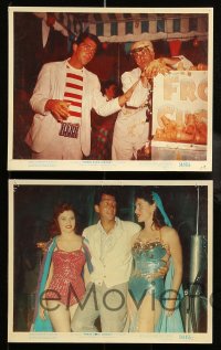 5x060 3 RING CIRCUS 7 color 8x10 stills '54 Dean Martin, Jerry Lewis as clown, Joanne Dru!