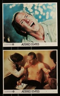 5x076 ALTERED STATES 6 8x10 mini LCs '80 Ken Russell directed, William Hurt, Blair Brown!