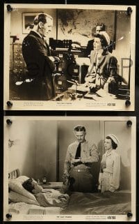 5x400 CLAY PIGEON 7 8x10 stills '49 Barbara Hale & Bill Williams, Fleischer film noir!