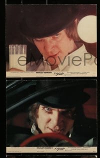 5x002 CLOCKWORK ORANGE 13 color 8x10 stills '72 Stanley Kubrick classic starring Malcolm McDowell!