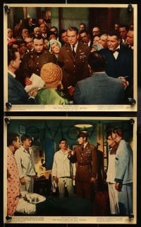 5x122 COURT-MARTIAL OF BILLY MITCHELL 3 color 8x10 stills '56 Gary Cooper, directed by Preminger!