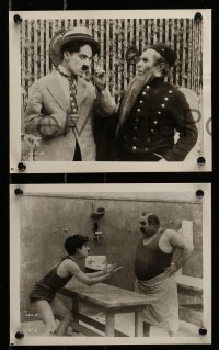 5x471 CURE 6 8x10 stills R60s legendary Charlie Chaplin directs and stars, Eric Campbell!