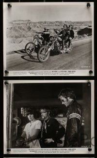 5x477 EASY RIDER 6 8x10 stills '69 Peter Fonda, Dennis Hopper & Jack Nicholson, Karen Black!