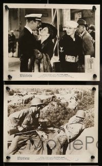 5x595 FIGHTING SEABEES 5 8x10 stills R48 great World War II images of Dennis O'Keefe!