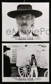 5x413 GRAND DUEL 7 8x10 stills '73 Lee Van Cleef, spaghetti western, great cowboy action images!