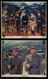 5x090 GUNS OF NAVARONE 5 8x10 mini LCs R74 Gregory Peck, David Niven, Anthony Quinn, WWII classic!